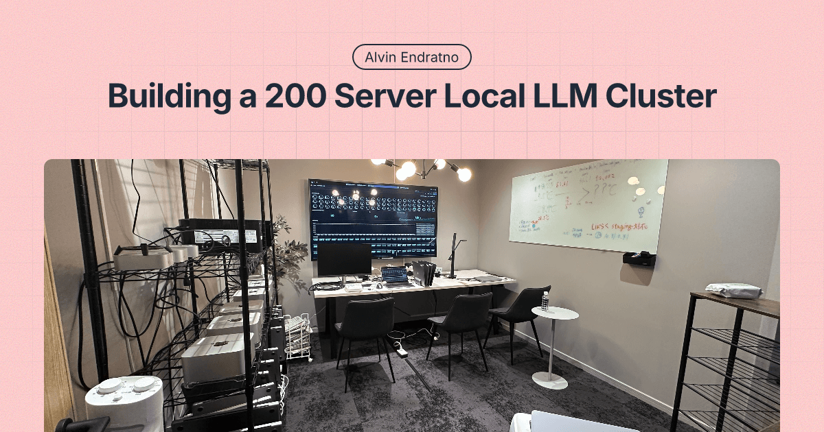 Building a 200‑Server Local LLM Cluster